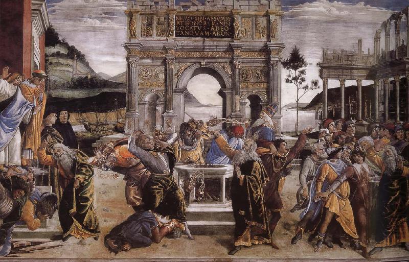 Sandro Botticelli Kola punishment china oil painting image